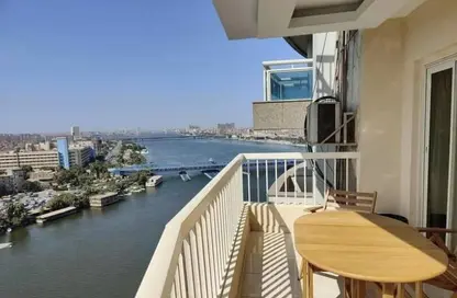 Hotel Apartment - 1 Bedroom - 1 Bathroom for sale in Cornish El Nile St. - Maadi - Hay El Maadi - Cairo