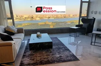 Hotel Apartment - 2 Bedrooms - 2 Bathrooms for sale in Cornish El Nile St. - Maadi - Hay El Maadi - Cairo