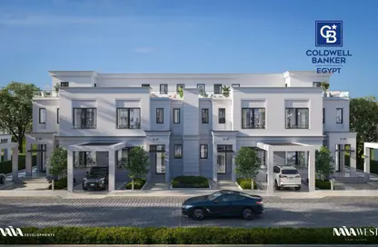 Twin House - 5 Bedrooms - 5 Bathrooms for sale in Naia West - Sheikh Zayed Compounds - Sheikh Zayed City - Giza