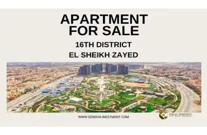 Apartment - 4 Bedrooms - 4 Bathrooms for sale in 16th District - Sheikh Zayed City - Giza