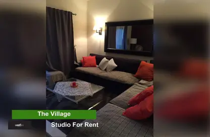 Apartment - 1 Bathroom for rent in The Village - South Investors Area - New Cairo City - Cairo