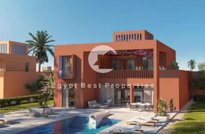 Chalet - 2 Bedrooms - 2 Bathrooms for sale in Shedwan Resort - Al Gouna - Hurghada - Red Sea