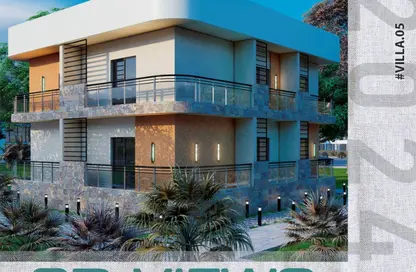 Townhouse - 6 Bedrooms - 6 Bathrooms for sale in Plot 33 - 6th District - New Heliopolis - Cairo