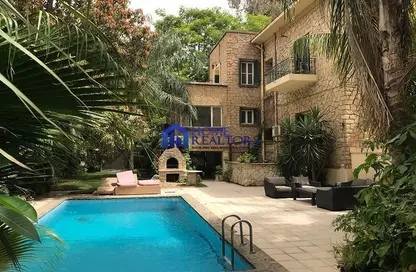 Villa - 5 Bedrooms - 3 Bathrooms for rent in Sarayat Al Maadi - Hay El Maadi - Cairo