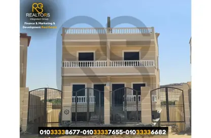 Twin House - 4 Bedrooms - 4 Bathrooms for sale in Palm Villa - Al Wahat Road - 6 October City - Giza