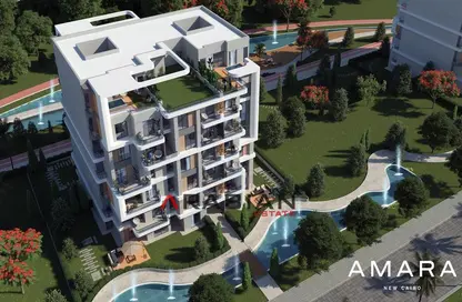 Apartment - 2 Bedrooms - 2 Bathrooms for sale in Amara - El Lotus - New Cairo City - Cairo