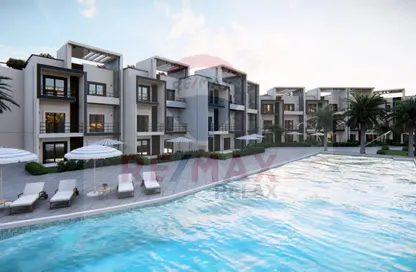 Townhouse - 2 Bedrooms - 2 Bathrooms for sale in Magawish - Hurghada - Red Sea