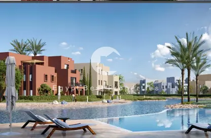 Chalet - 2 Bedrooms - 2 Bathrooms for sale in Mangroovy Residence - Al Gouna - Hurghada - Red Sea