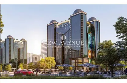 Office Space - Studio - 1 Bathroom for sale in 4T1 - Downtown Area - New Capital City - Cairo