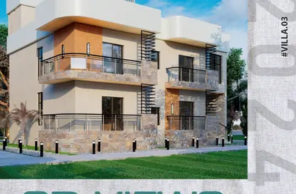 Townhouse - 6 Bedrooms - 6 Bathrooms for sale in Plot 33 - 6th District - New Heliopolis - Cairo