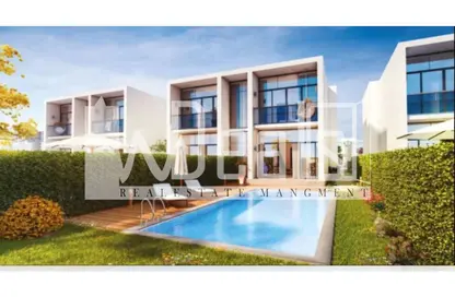 Twin House - 3 Bedrooms - 3 Bathrooms for sale in Golf Porto Marina - Al Alamein - North Coast