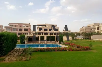 Twin House - 5 Bedrooms - 5 Bathrooms for rent in Top View - Ext North Inves Area - New Cairo City - Cairo