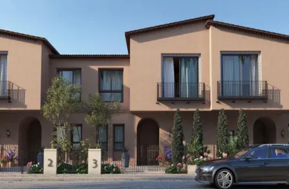 Townhouse - 3 Bedrooms - 3 Bathrooms for sale in Village West - Sheikh Zayed Compounds - Sheikh Zayed City - Giza