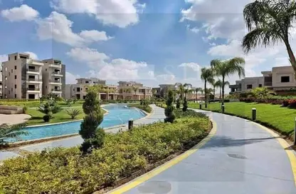 Apartment - 2 Bedrooms - 2 Bathrooms for sale in Sun Capital - Fayoum Desert road - 6 October City - Giza