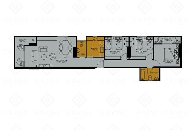 Apartment - 3 Bedrooms - 2 Bathrooms for sale in Wadi Degla St. - 3rd Sector - Zahraa El Maadi - Hay El Maadi - Cairo