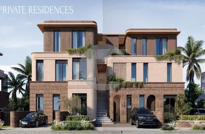 Duplex - 1 Bedroom - 2 Bathrooms for sale in Crescent Walk - 5th Settlement Compounds - The 5th Settlement - New Cairo City - Cairo