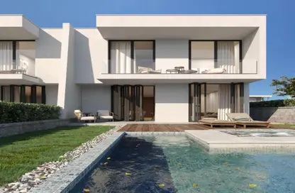 Twin House - 4 Bedrooms - 5 Bathrooms for sale in Direction White - Ras Al Hekma - North Coast