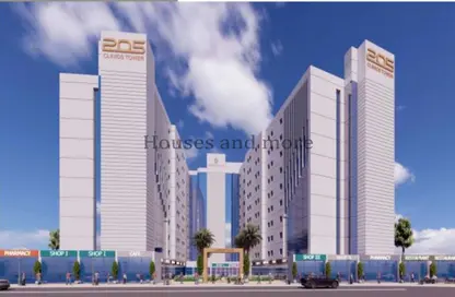 Clinic - Studio - 2 Bathrooms for sale in Arkan Palm 205 - Sheikh Zayed Compounds - Sheikh Zayed City - Giza