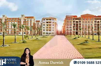 Apartment - 2 Bedrooms - 1 Bathroom for sale in Degla Palms - Al Wahat Road - 6 October City - Giza