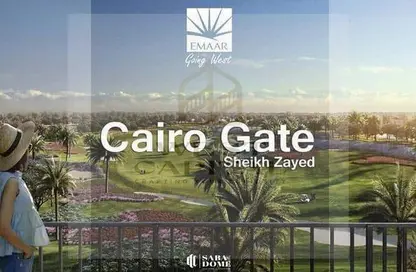 Apartment - 2 Bedrooms - 2 Bathrooms for sale in Eden - Cairo Gate - Sheikh Zayed Compounds - Sheikh Zayed City - Giza