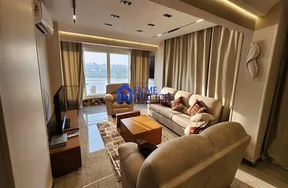 Apartment - 3 Bedrooms - 2 Bathrooms for rent in Cornish El Nile St. - Maadi - Hay El Maadi - Cairo