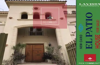 Twin House - 4 Bedrooms - 4 Bathrooms for sale in Al Patio 1 - North Investors Area - New Cairo City - Cairo