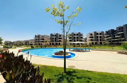 Apartment - 2 Bedrooms - 2 Bathrooms for sale in Sun Capital - Fayoum Desert road - 6 October City - Giza