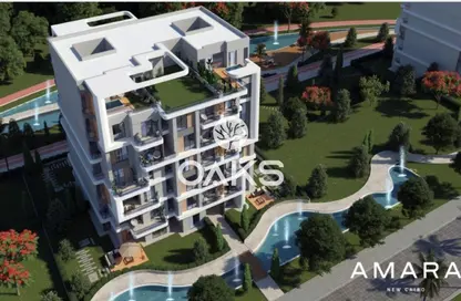 Apartment - 2 Bedrooms - 2 Bathrooms for sale in Amara - El Lotus - New Cairo City - Cairo