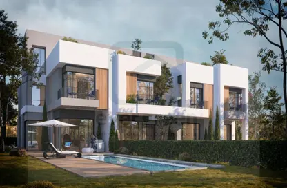 Townhouse - 3 Bedrooms - 4 Bathrooms for sale in Lugar - New Zayed City - Sheikh Zayed City - Giza