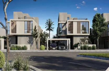 Villa - 4 Bedrooms - 5 Bathrooms for sale in Palm Hills New Cairo - 5th Settlement Compounds - The 5th Settlement - New Cairo City - Cairo