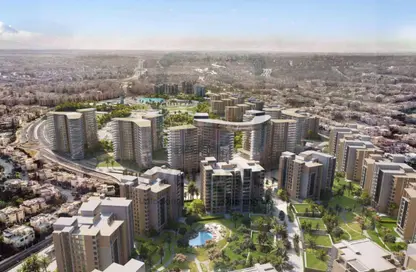 Apartment - 2 Bedrooms - 2 Bathrooms for sale in Park Side Residence - Zed Towers - Sheikh Zayed Compounds - Sheikh Zayed City - Giza