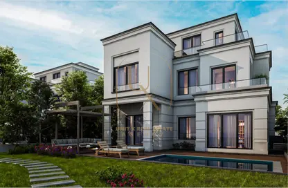 Twin House - 6 Bedrooms - 5 Bathrooms for sale in Village West - Sheikh Zayed Compounds - Sheikh Zayed City - Giza