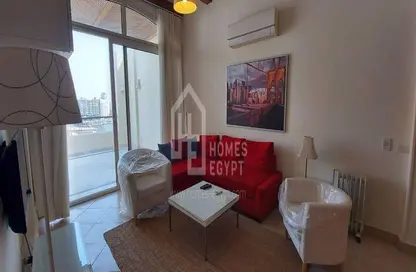 Penthouse - 2 Bedrooms - 2 Bathrooms for rent in Al Gabalaya St. - Zamalek - Cairo