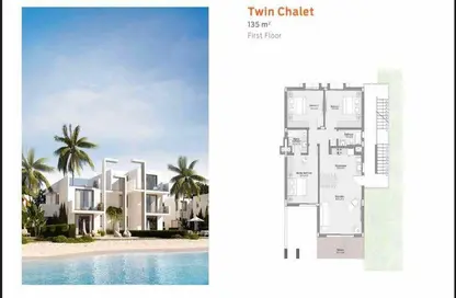 Chalet - 3 Bedrooms - 2 Bathrooms for sale in D-Bay - Qesm Ad Dabaah - North Coast