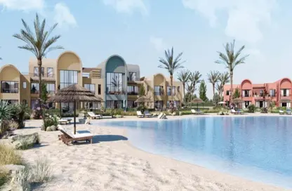 Chalet - 2 Bedrooms - 3 Bathrooms for sale in Kamaran - Al Gouna - Hurghada - Red Sea