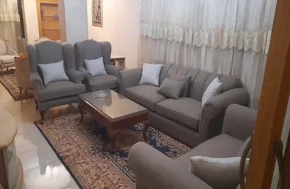 Apartment - 2 Bedrooms - 2 Bathrooms for rent in Omar Ibn Al Khattab St. - Almazah - Heliopolis - Masr El Gedida - Cairo