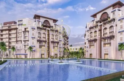 Apartment - 2 Bedrooms - 3 Bathrooms for sale in Jnoub - New Capital Compounds - New Capital City - Cairo