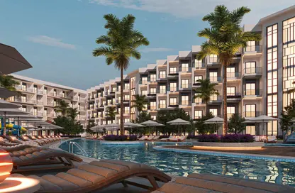 Apartment - 1 Bedroom - 1 Bathroom for sale in Marine Sports Club - Hurghada Resorts - Hurghada - Red Sea