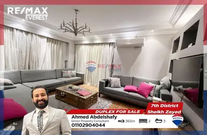 Apartment - 2 Bedrooms - 3 Bathrooms for sale in 7th District - Sheikh Zayed City - Giza