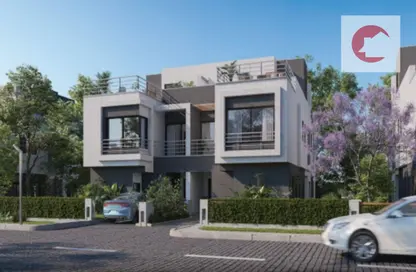 Villa - 4 Bedrooms - 4 Bathrooms for sale in Palm Hills New Cairo - 5th Settlement Compounds - The 5th Settlement - New Cairo City - Cairo