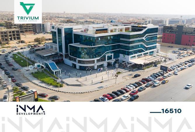 Office Space - Studio - 2 Bathrooms for sale in Trivium Business Complex - North Teseen St. - The 5th Settlement - New Cairo City - Cairo