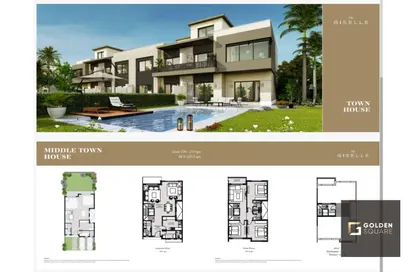 Townhouse - 4 Bedrooms - 4 Bathrooms for sale in Swan Lake Residence - 5th Settlement Compounds - The 5th Settlement - New Cairo City - Cairo