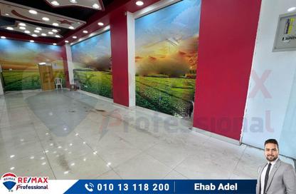 Shop - Studio - 1 Bathroom for rent in Mostafa Abou Heif St. - Saba Basha - Hay Sharq - Alexandria