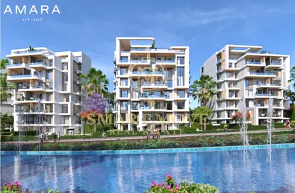 Apartment - 2 Bedrooms - 2 Bathrooms for sale in Amara - El Lotus - New Cairo City - Cairo