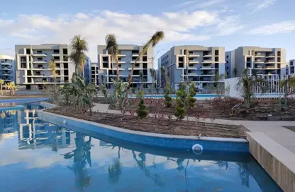 Apartment - 2 Bedrooms - 2 Bathrooms for sale in Sun Capital - Fayoum Desert road - 6 October City - Giza