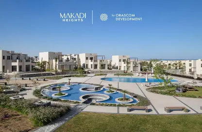 Chalet - 3 Bedrooms - 3 Bathrooms for sale in Makadi Beach - Makadi - Hurghada - Red Sea