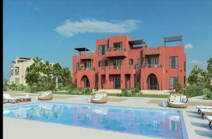 Townhouse - 4 Bedrooms - 4 Bathrooms for sale in Ancient Sands Resort - Al Gouna - Hurghada - Red Sea