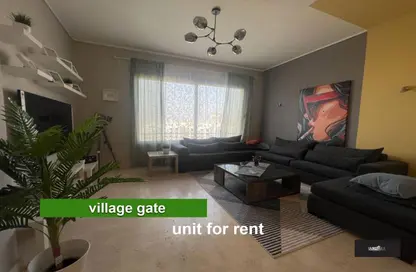 Apartment - 1 Bathroom for rent in Palm Hills Village Gate - South Investors Area - New Cairo City - Cairo