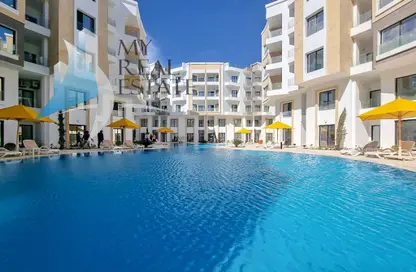 Apartment - 1 Bedroom - 1 Bathroom for sale in Hurghada Resorts - Hurghada - Red Sea