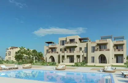 Chalet - 2 Bedrooms - 2 Bathrooms for sale in Shedwan Resort - Al Gouna - Hurghada - Red Sea